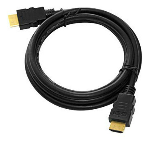 Cable Hdmi De Alta Velocidad Con Ethernet, 6ft, Negro.