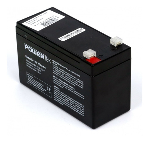 Imagem 2 de 3 de Bateria 12v Unipower Alarme Cerca Elétrica Segurança Cftv