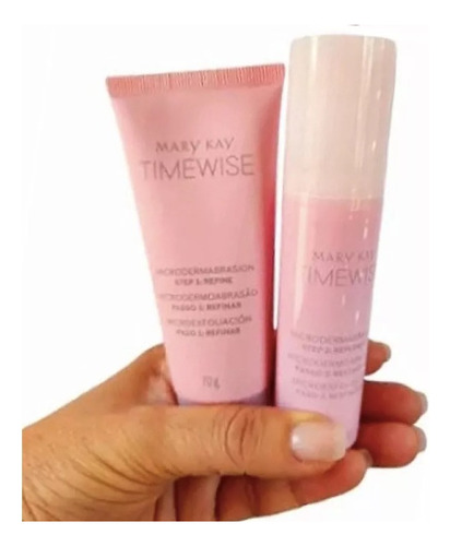 Kit Microdermoabrasão Mary Kay Peeling De Cristal Facial