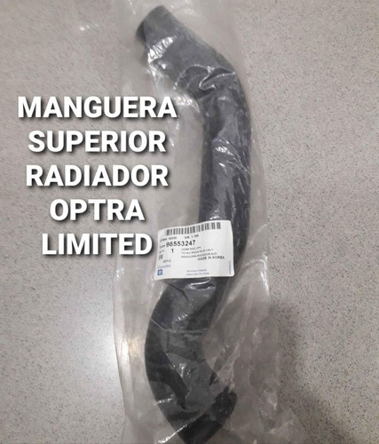 Manguera Superior Radiador Optra Limited Gm