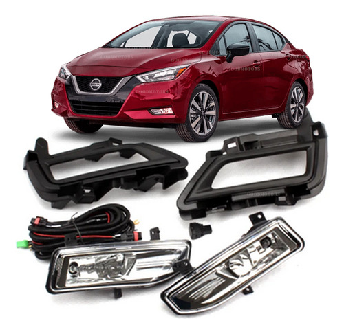 Kit Neblineros Nissan Versa 2020 En Adelante