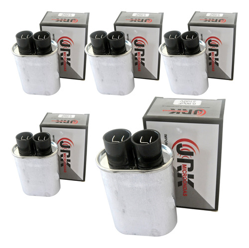 Kit 5x Capacitor Microondas Original Jrk 0,90 .uf