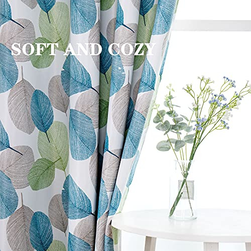 Cortina De Capa Mrtrees Para Oscurecimiento, Cortinas De Coc