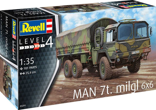 Camion Man 7t Milgl 6x6 1/35 Revell