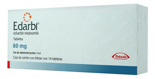 Edarbi Tableta 80 Mg, 14 Tabletas