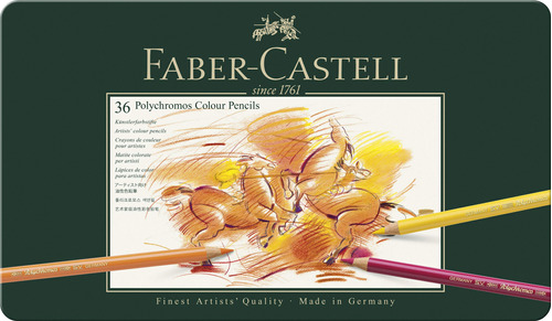Caja De Lápices De Colores Policromados Faber Castell