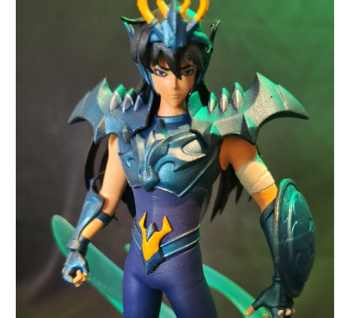 Shiryu De Dragão - Diorama (cdz) 23cm - Kaosfera 3d Studios