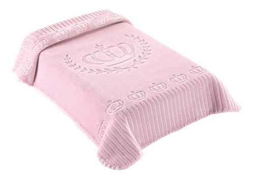 Cobertor De Berço Colibri Exclusive Unique Rosa