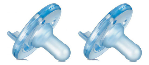 Chupos Philips Avent Bpa Super Soothie Pacifier, 3+, 2 Unds Nombre Del Diseño Super Soothie Color Azul Período De Edad 3m