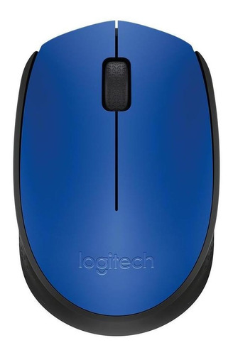 Mouse Sem Fio Azul Logitech M170 Pn 910-004638