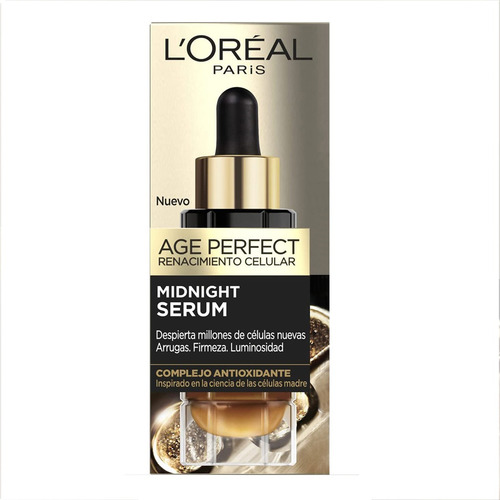 Imagen 2 de 3 de Sérum Facial De Noche Age Perfect X 30ml L'oreal Paris