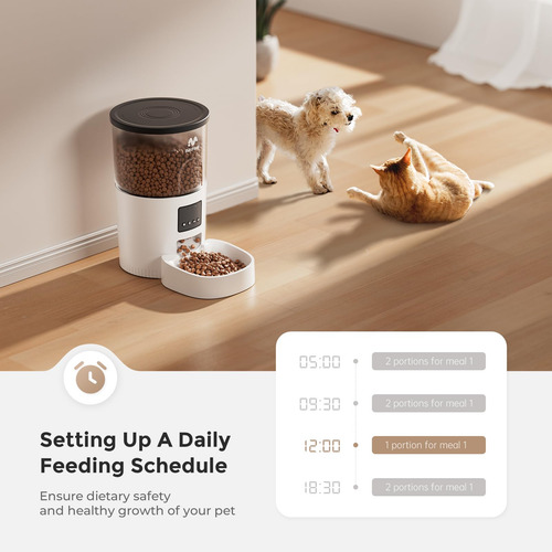 Imipaw Comedero Automático Para Gatos Dispensador De