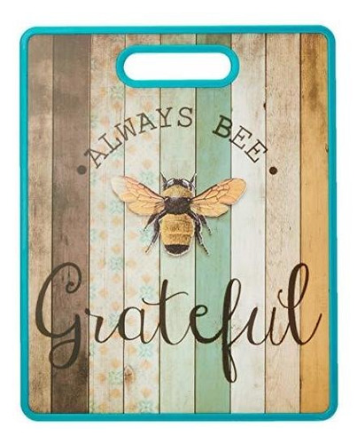 Boston Warehouse Tabla De Cortar Agradecida Always Bee, Tall