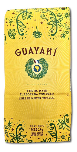 Yerba Mate Guayaki Organica 500gr X10 Unidades