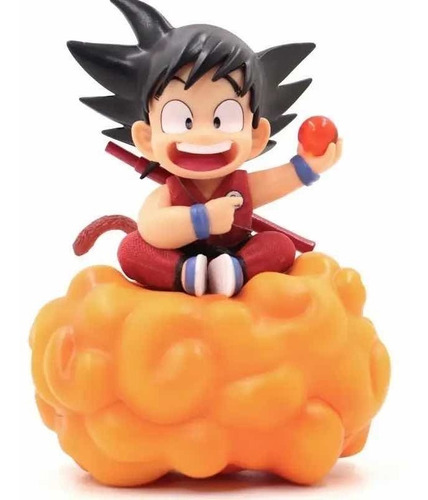 Figura Accion Goku Niño Nube Voladora Dragon Ball Coleccion