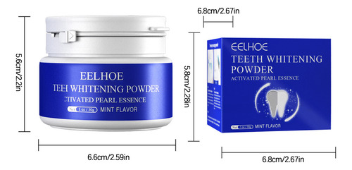 Polvo Dental Blanco Iluminador O Active Para Limpieza Bucal