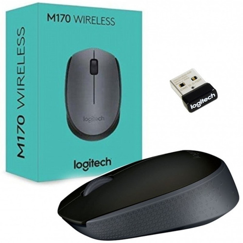 Mouse Inalámbrico Logitech  M170 Negro Pc/notebook/smart