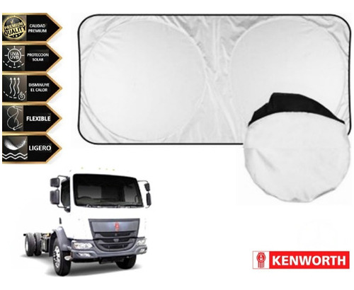 Protector Cubresol Con Ventosas Kenworth Kw45-55 2018