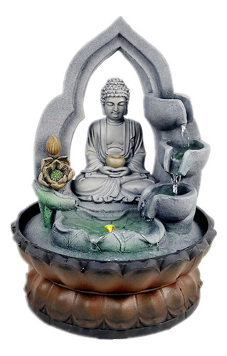 Estatuilla Acuática Con Forma De Fuente, Diseño De Buda, 30