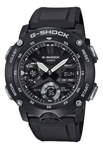 Reloj Casio G-shock Carbon Ga2000s-1a En Stock Original