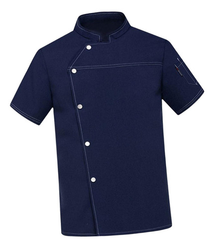 Hombres Mujeres Chef Coat Jacket Verano Chef Ropa Chef Wear