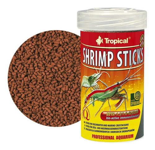 Shrimp Sticks Alimento Para Gambas Y Camarones 55gr