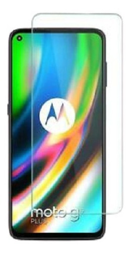 Vidrio Templado Plano Recto Para Motorola Moto G9 Plus