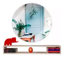 Comprar Combo Espejo 80 Cm + Recibidor Flotante Entrada Living