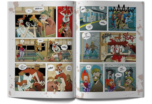 Livro Jogo Zumbis Hq Board Card Game Grok Jogo De Tabuleiro