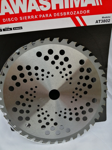 Cuchilla Disco Sierra Para Desbrozadora 40 Dientes At3802
