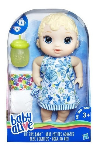 Baby Alive Loira Hora Do Xixi E0385