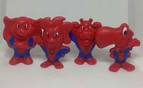 Lote De Figuras Kellogs Spiderman (Usado)