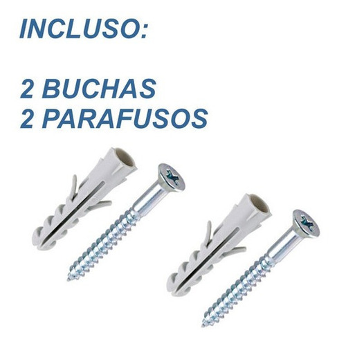 Imagem 4 de 4 de Gancho Suporte Rústico P/ Plantas De Parede 30cm Branco