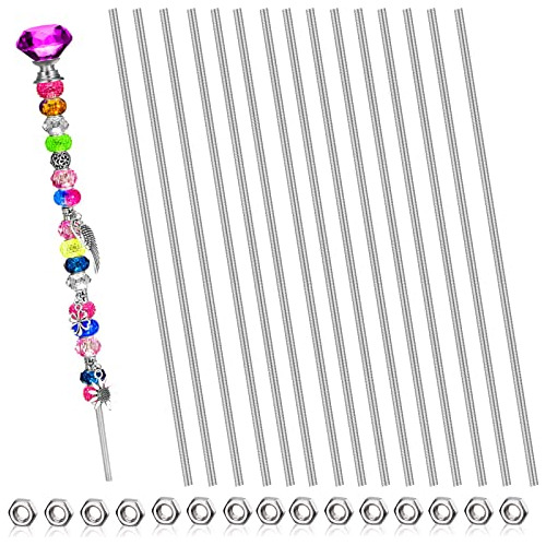 Juego De 30 Varillas Roscadas De 8/32 Pulgadas M4 Tuerc...
