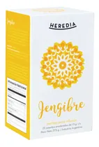 Comprar Té Heredia Infusiones Saludables Jengibre X25 Saquitos