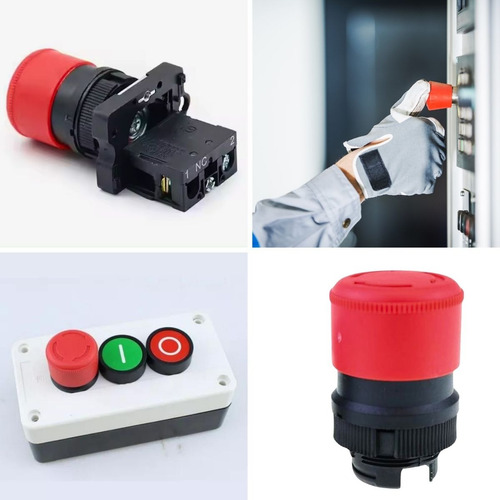Botón Giratorio De Bloqueo Automático Interruptor 240v