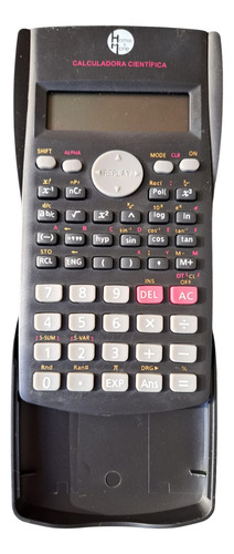 Calculadora Científica 240 Funções Display 2 Linhas Com Capa
