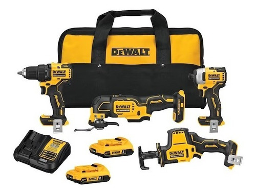 Dck489d2 Kit Herramientas Inalamabricas 4pzas Dewalt