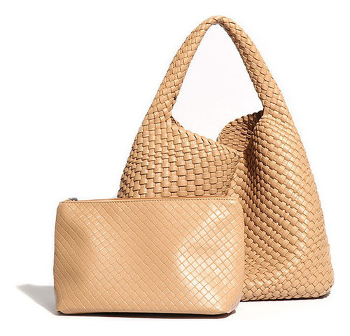 Bolso Mano Cuero Pu Vegano Mujer, Bolso Viaje Playa Verano