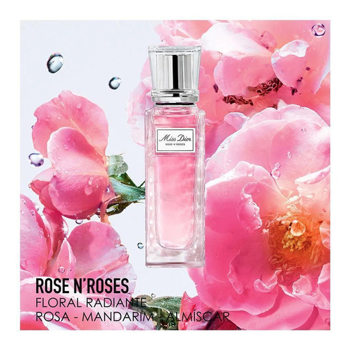 Eau de parfum Miss Dior Roller Pearl Dior para mujer, 20 ml, volumen de la unidad: 20 ml