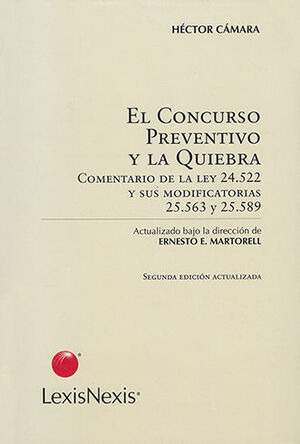 Libro Concurso Preventivo Y La Quiebra, El. Obra Co Original