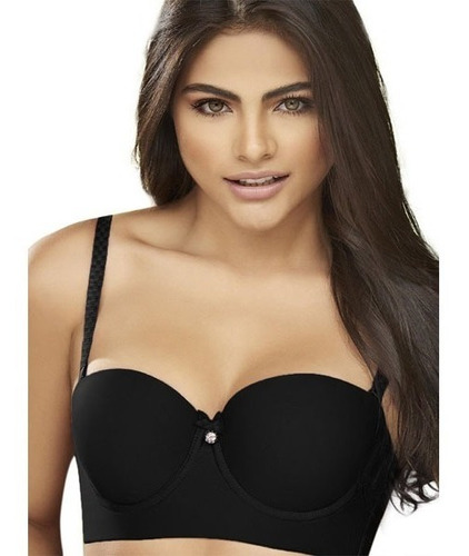 Brasier Strapless Lencería Transpirable Realce Medio Envío 