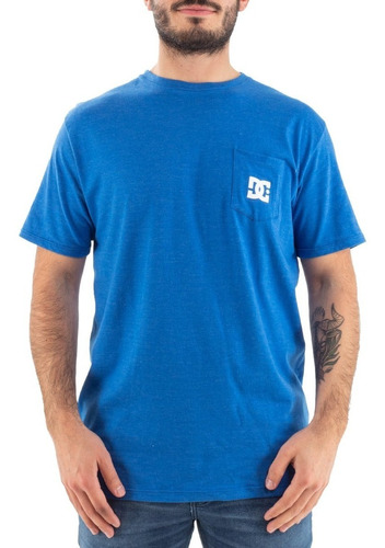 Remera Dc Star Pocket Azul/rojo 100% Original Envío Gratis!!