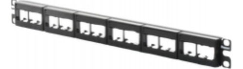 Panel De Parcheo Modular Mini-com (sin Conectores), Plano,