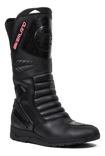 Bota Masherland® Bikerland Mb1 Para Moto + Cuello Protector