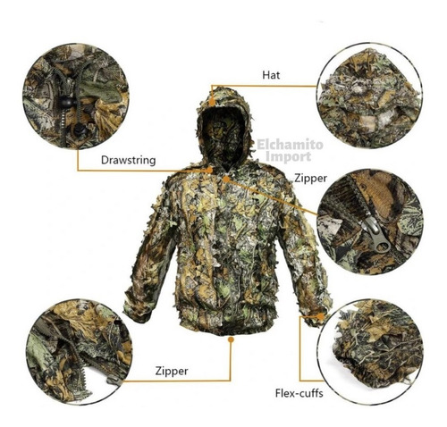 Imagen 2 de 8 de Traje Vestimenta Táctica Camuflaje 3d