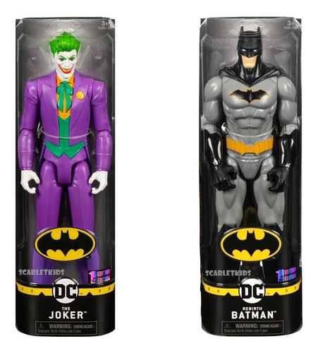 Joker Batman Figura 30 Cm Dc Articulado Original El Guason