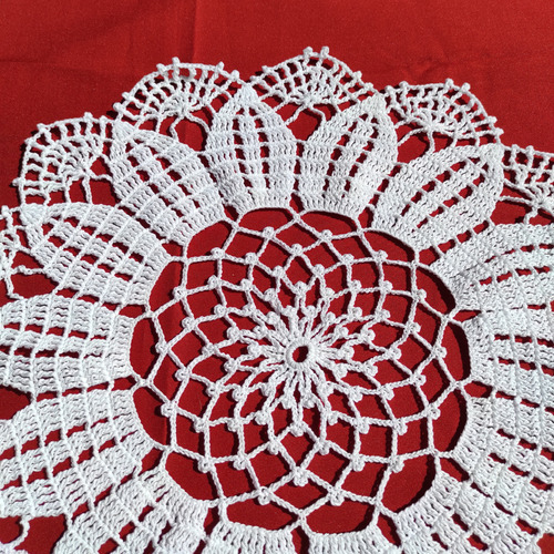 Carpetas Crochet En Hilo, Modelo Margarita