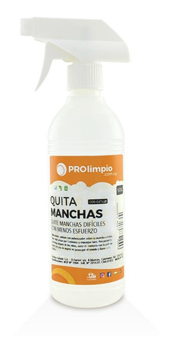 Quita Manchas Para Todo Tipo De Ropa 500ml Con Gatillo