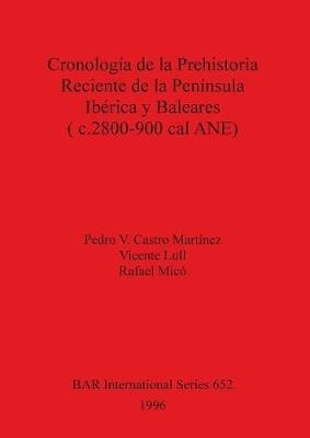 Cronologia De La Prehistoria Reciente De La Peninsula Ibe...